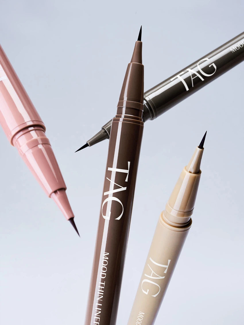 【韓國 DAISO】TAG | Mood Thin Liner 氛圍感眼線筆 (4款選)