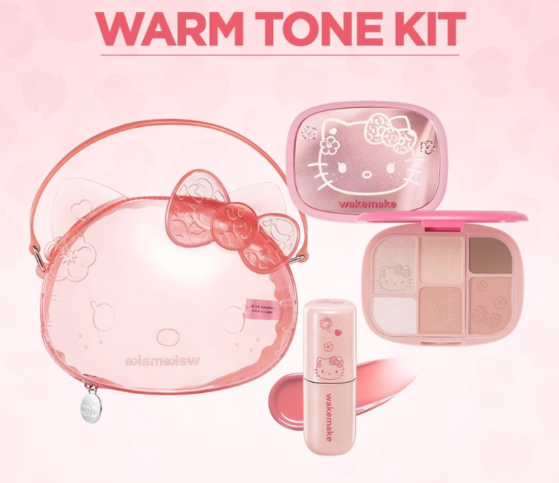 WAKEMAKE × Hello Kitty | LIP AND EYE KIT