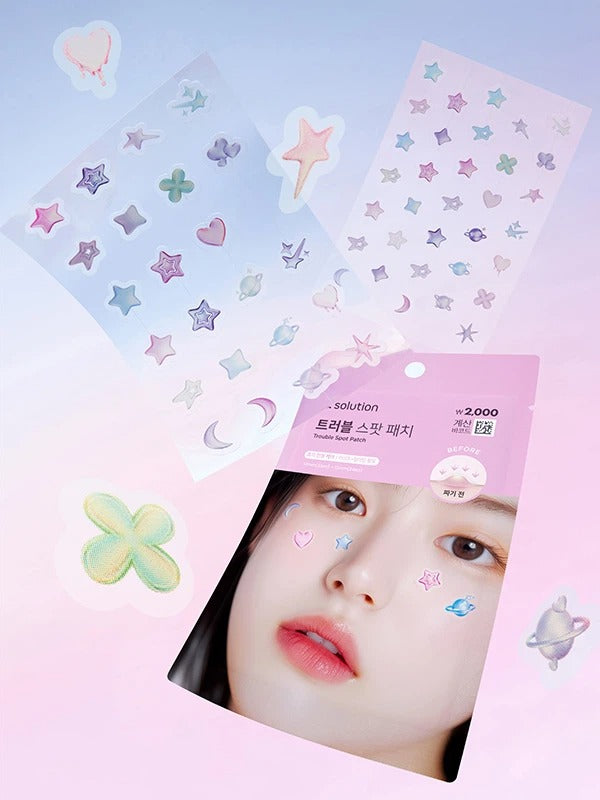 【韓國 DAISO】a-solution | Trouble Spot Patch 擠前專用 57貼裝