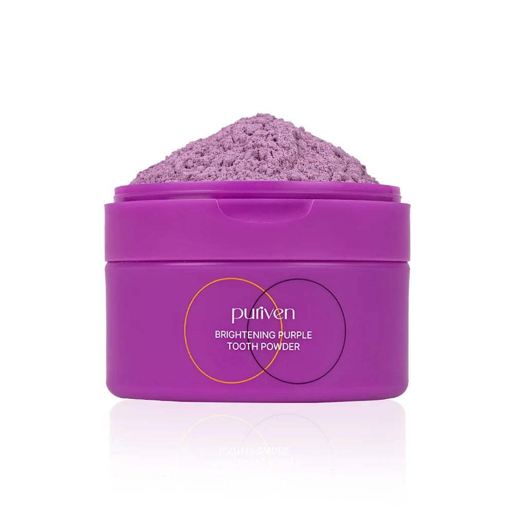 Puriven | Purple 紫色去黃美白補色牙粉 40g