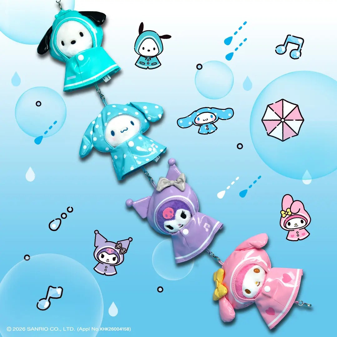 SANRIO | 雨天系列公仔掛飾 (8款)