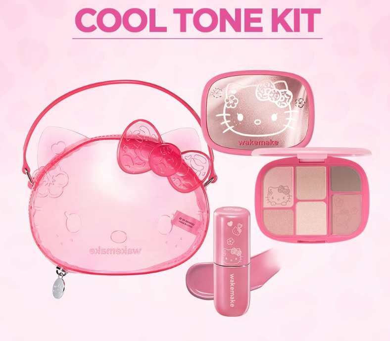 WAKEMAKE × Hello Kitty | LIP AND EYE KIT
