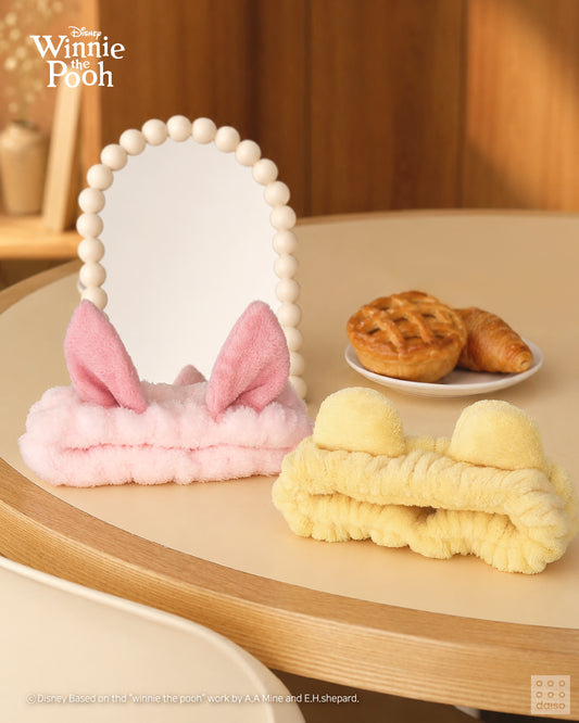 【韓國 DAISO】Pooh | 耳仔造型洗臉髮帶 (Pooh/豬仔)