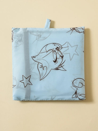 【韓國 DAISO】Tom and Jerry | 印花可折疊環保購物袋 (2色選)