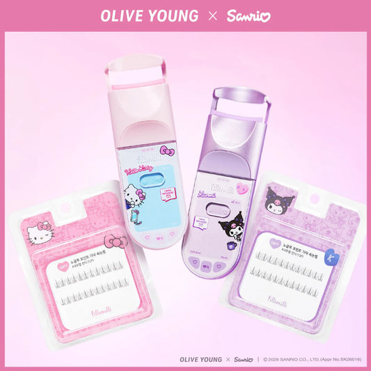 FILLIMILLI × Kuromi / Hello Kitty | 熱能燙睫毛器 (Heated Eyelash Curler)