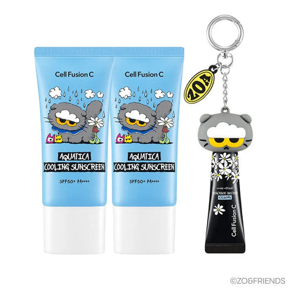Cell Fusion C x ZO & FRIENDS | 防曬霜套裝 (35ml x 2 + 10ml + Keyring)