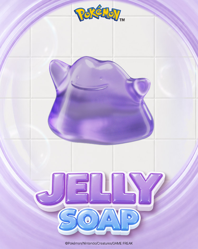 FORMENT x Pokémon | 百變怪 Perfume Jelly Soap