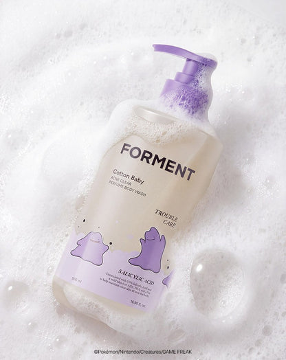 FORMENT x Pokémon | 百變怪 抗痘香水沐浴露 500ml