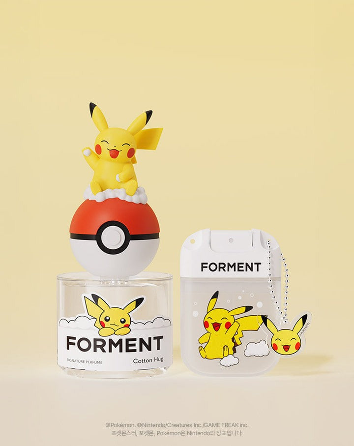 FORMENT x Pokémon |  比卡超聯名限定香水 (3款) (送身體噴霧)