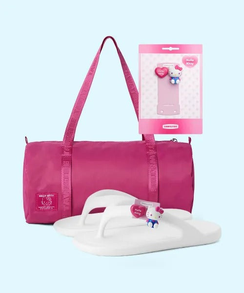 TAW&TOE x Hello Kitty | Zerovity 夾腳拖鞋套裝 (Pink)