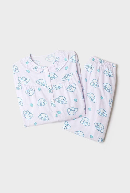 SPAO X 肉桂狗 | 長袖睡衣套裝 (淺紫色) (KIDS)