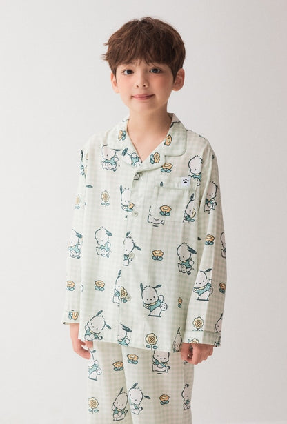 SPAO X PC狗 | 長袖睡衣套裝 (淺綠色) (KIDS)