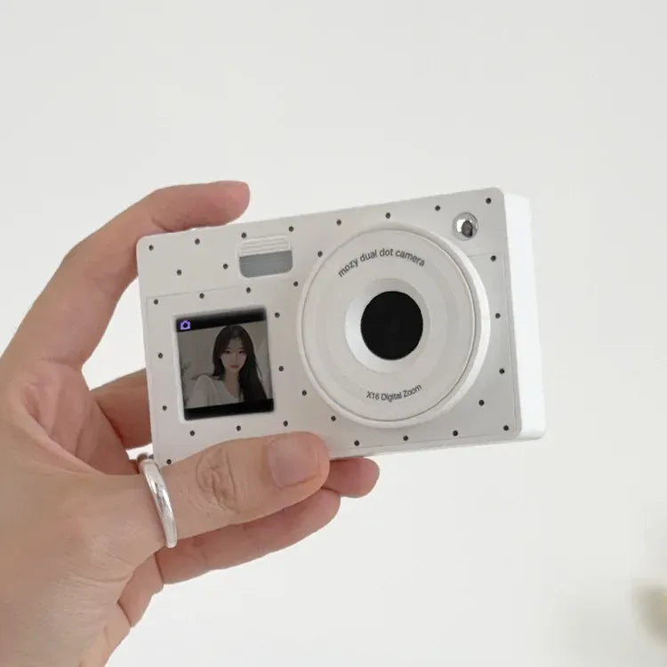 (超靚波點款!!) Booie | Y2K Dual Screen Dot Retro Digital Camera