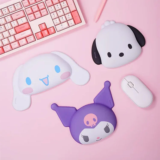 PANSY x PC狗 / 肉桂狗 / Kuromi |  記憶棉滑鼠手枕