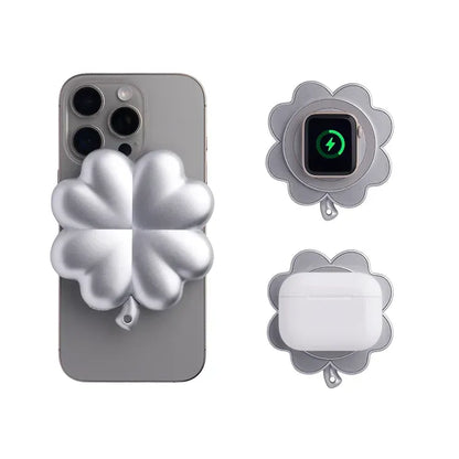 (已截團) Huug | 幸運四葉草 MagSafe 無線行動電源 5000mAh (3色選)