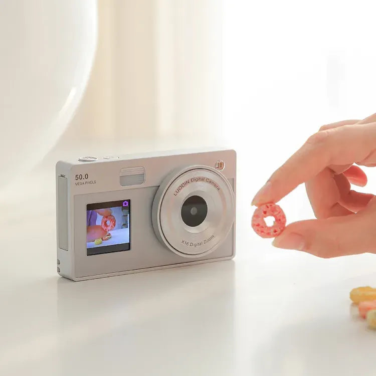 (超抵入手價!!) Luodin | Retro Dual Digital Camera (3色選)