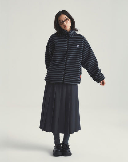 SPAO X GANADI | 2026 秋冬新款毛毛外套 (黑)