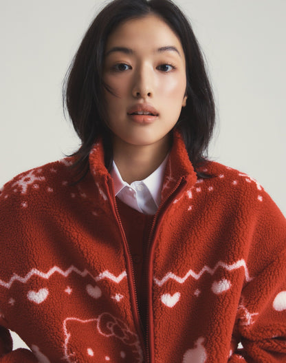 SPAO X HELLO KITTY | 2026 秋冬新款毛毛外套