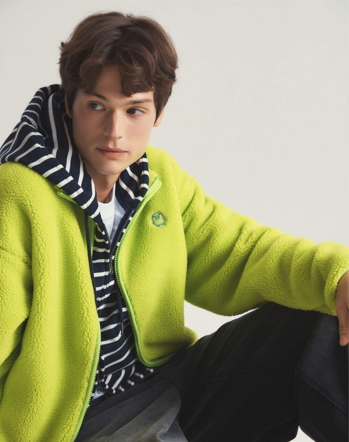 (11月20出貨）SPAO X Tamagotchi | 2026 秋冬新款毛毛外套