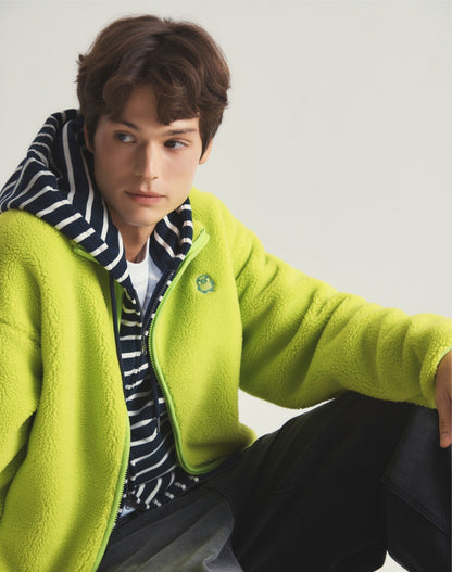 (11月20出貨）SPAO X Tamagotchi | 2026 秋冬新款毛毛外套