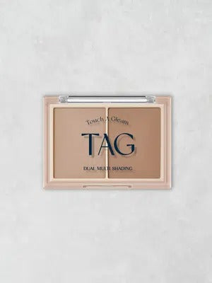 【韓國 DAISO】TAG | Dual Multi Shading 雙色立體修容餅 9.4g (2款選)