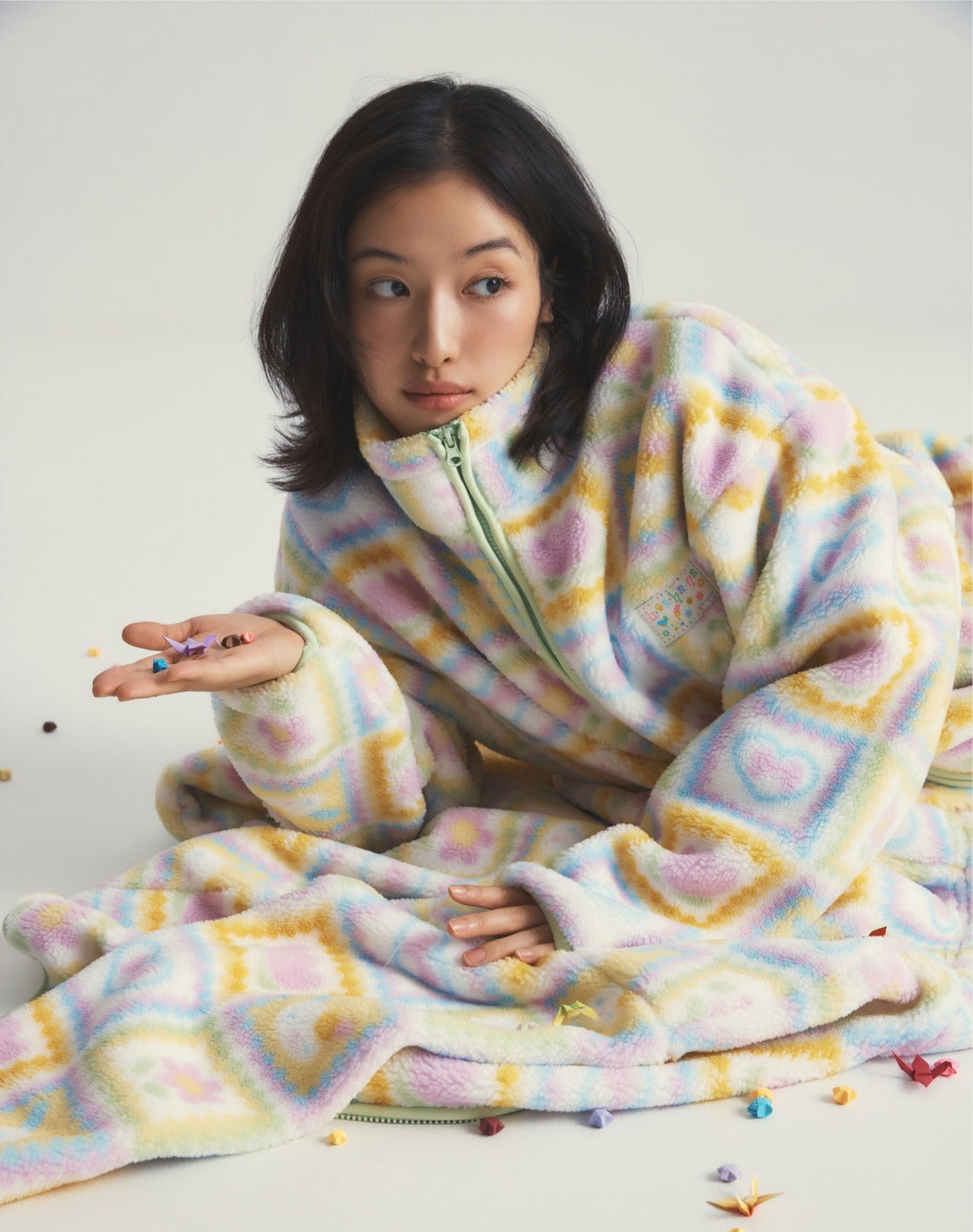 SPAO X 花小兔 | 2026 秋冬新款毛毛外套