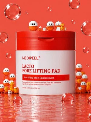 【韓國 DAISO】MEDIPEEL | Lacto Collagen 2.0 乳酸菌毛孔緊緻提拉爽膚棉片 (50片)