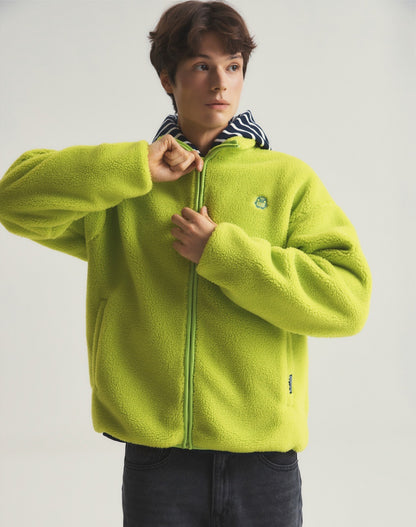 (11月20出貨）SPAO X Tamagotchi | 2026 秋冬新款毛毛外套
