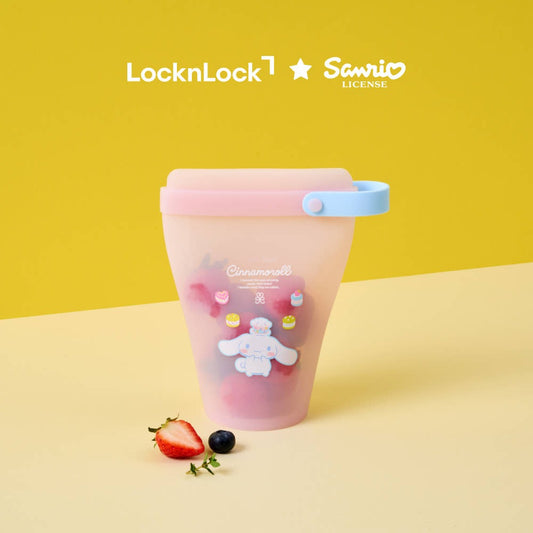 LocknLock | Cinnamoroll Silicone Ziploc Bags 400ml