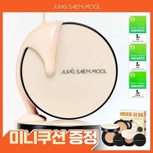 JUNG SAEM MOOL | 持久裸膚裸光氣墊 (送迷你氣墊/ 6色選)