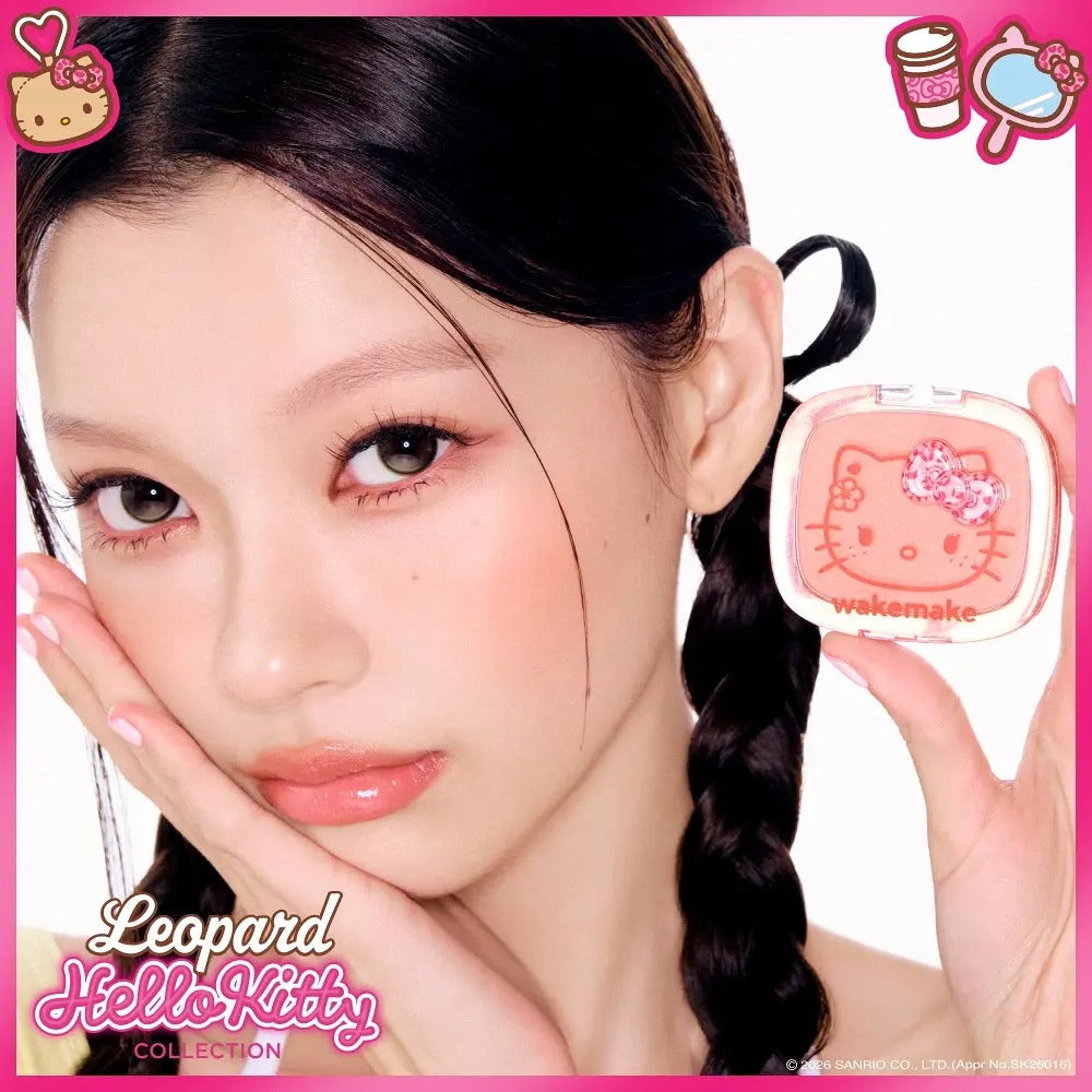 WAKEMAKE × Hello Kitty | 清透微風腮紅 (Sheer Breeze Blusher)