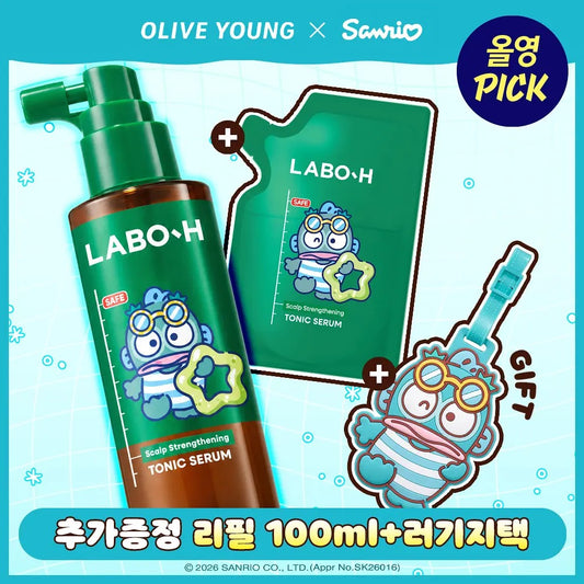 LABO-H × 水怪 | Scalp Strengthening Tonic Serum 100ml +100ml Refill
