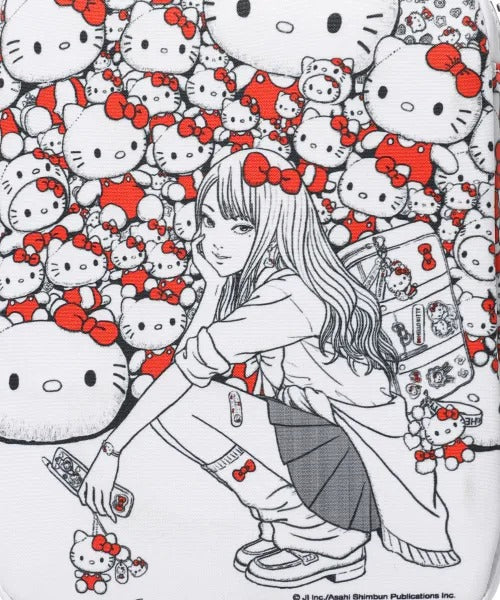 NICE GHOST CLUB | 伊藤潤二 x HELLO KITTY 方形收納包