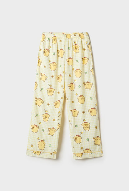 SPAO X 布甸狗 | 長袖睡衣套裝 (黃色)