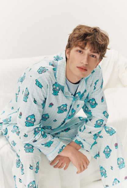 SPAO x 水怪 | 長袖睡衣套裝 (淺藍色)