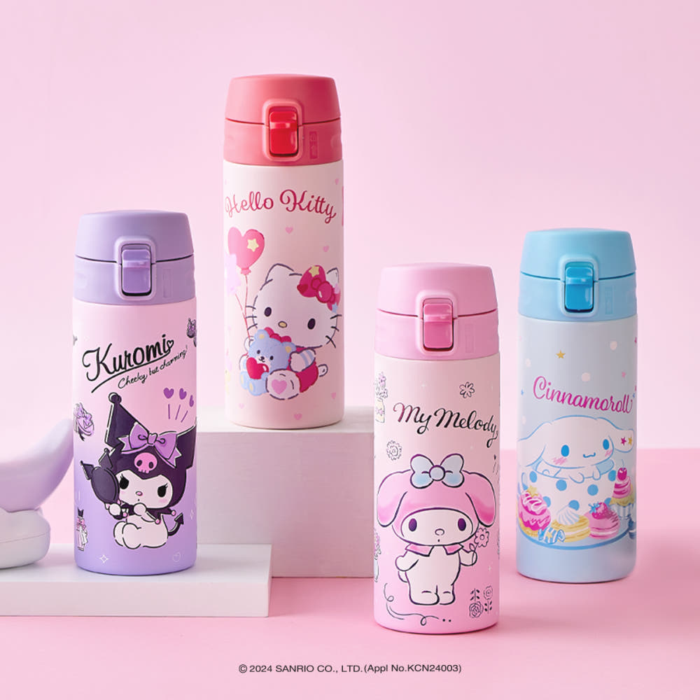 LocknLock | School Fit Kuromi One-Touch Tumbler 400ml