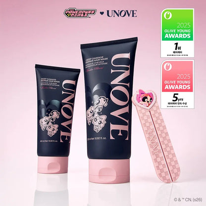 UNOVE (어노브) × 飛天小女警 | 深度受損修護髮膜 320ml x2