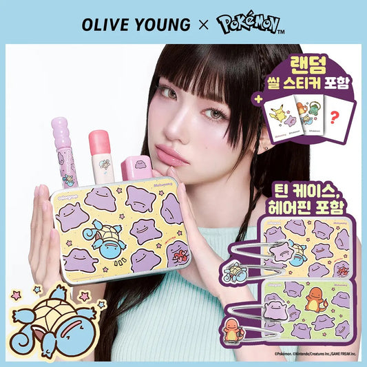 Colorgram (컬러그램) × Pokémon | 百變怪 唇膏唇彩提亮 SET