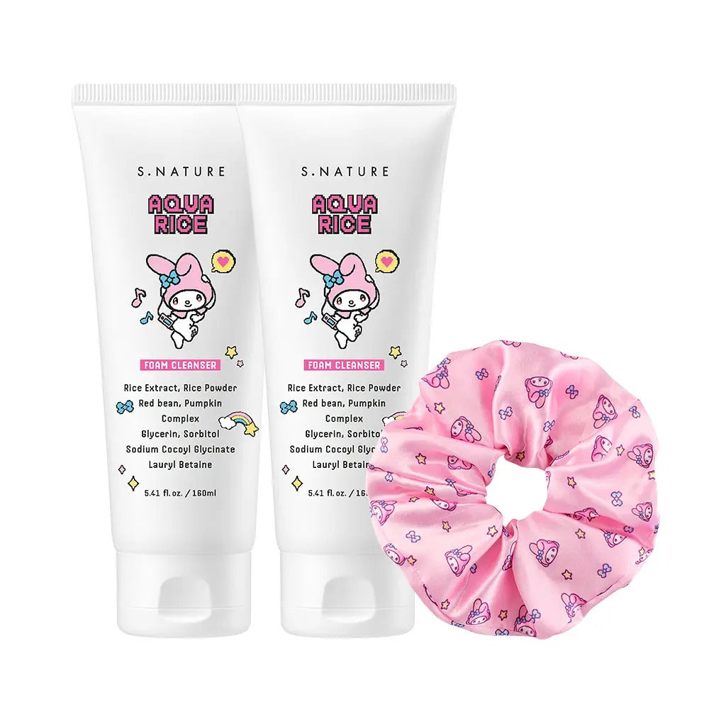 S.NATURE × My Melody | 大米弱酸性潔面泡沫 160ml x2