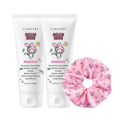 S.NATURE × My Melody | 大米弱酸性潔面泡沫 160ml x2