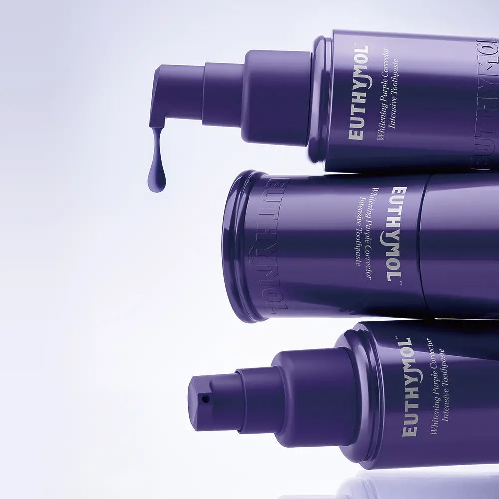 Euthymol | 紫色去黃亮白精華牙膏 60ml