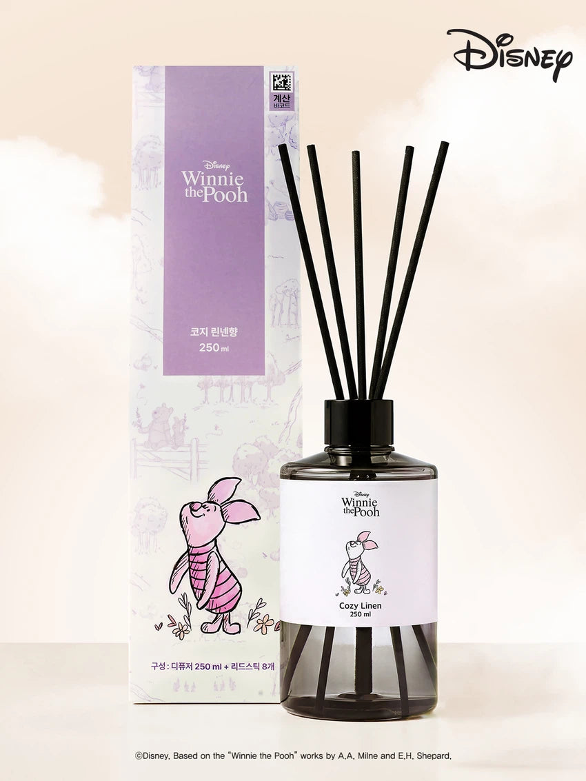 【韓國 DAISO】 Pooh x KUNDAL | 香氛擴香瓶 250ml (3款香味)